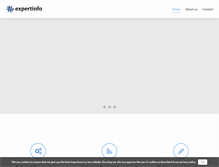 Tablet Screenshot of expertinfo.se
